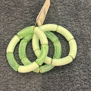 Mint Bracelet Stack